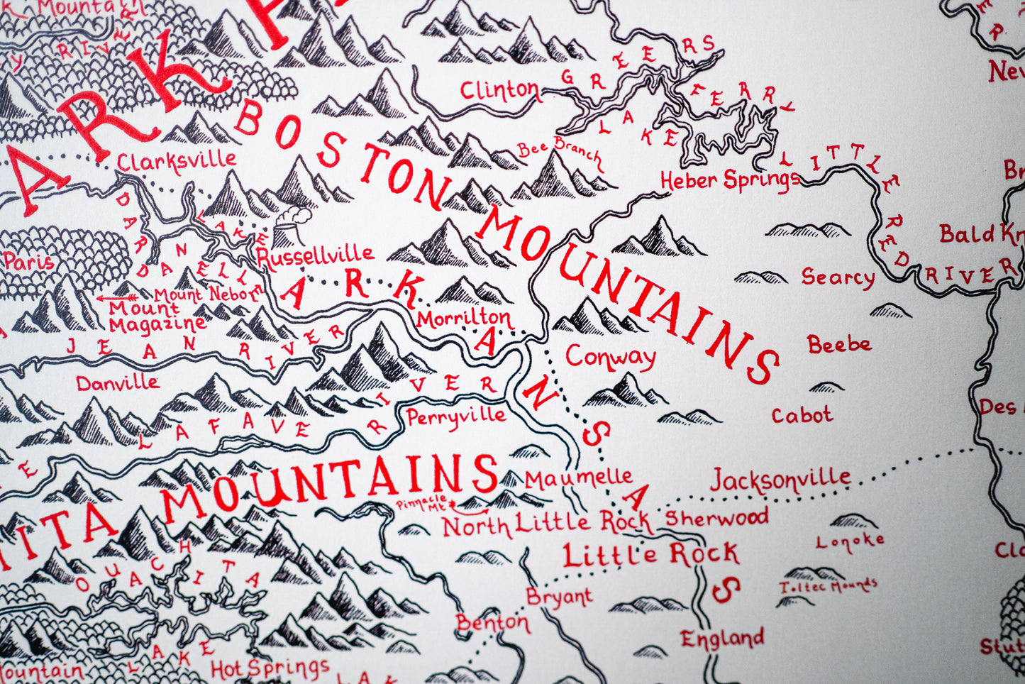Arkansas Map