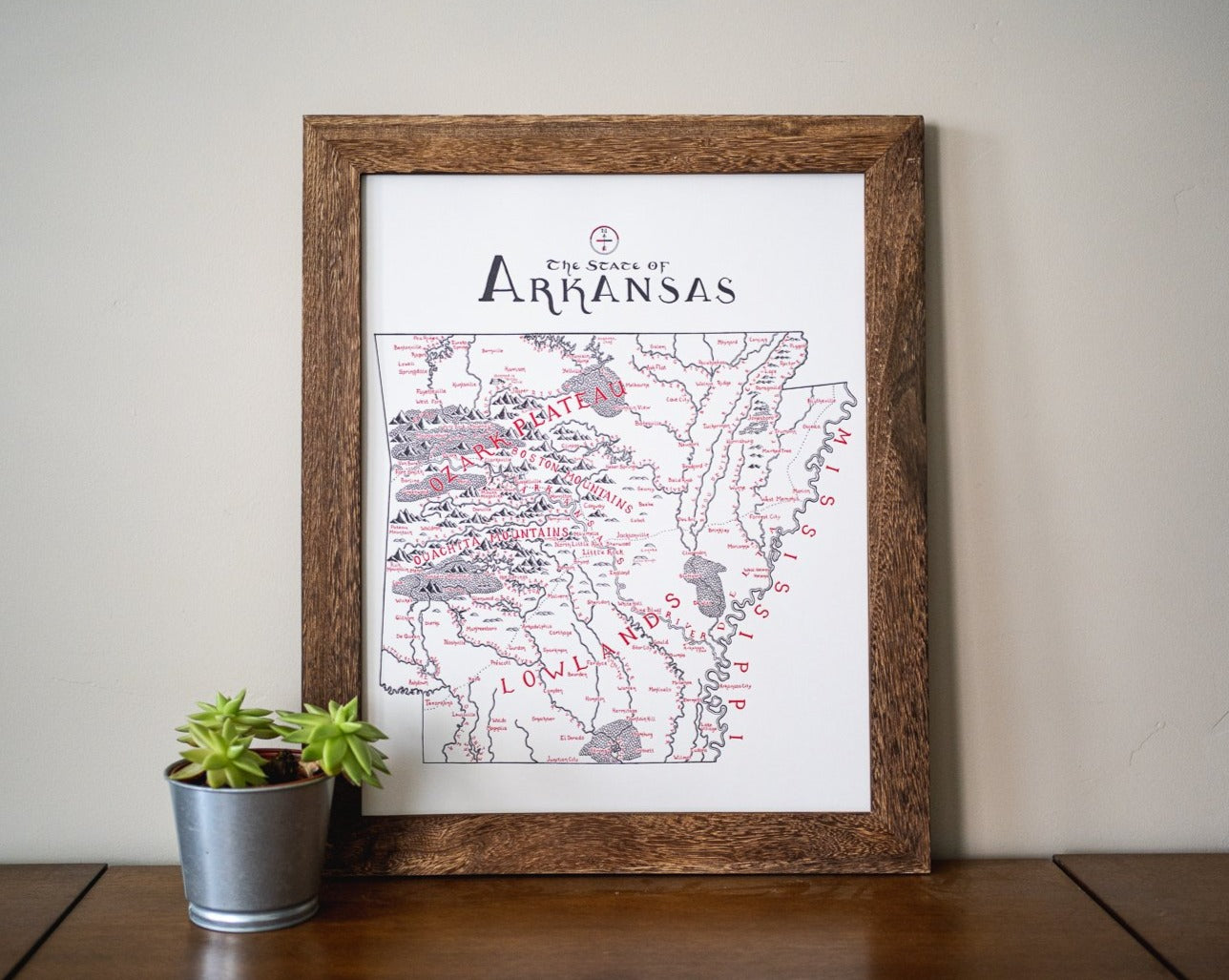Arkansas Map
