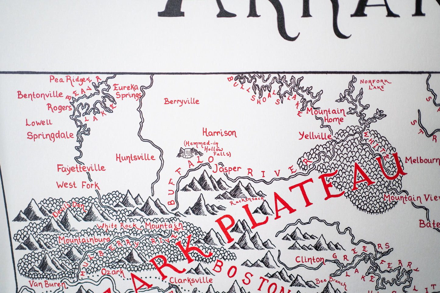 Arkansas Map