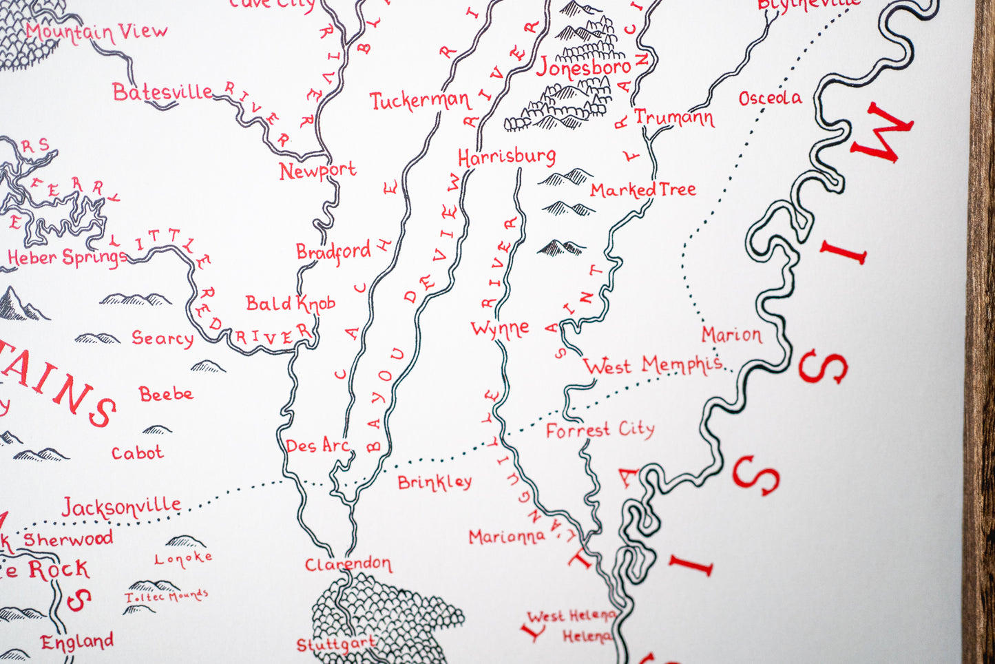 Arkansas Map