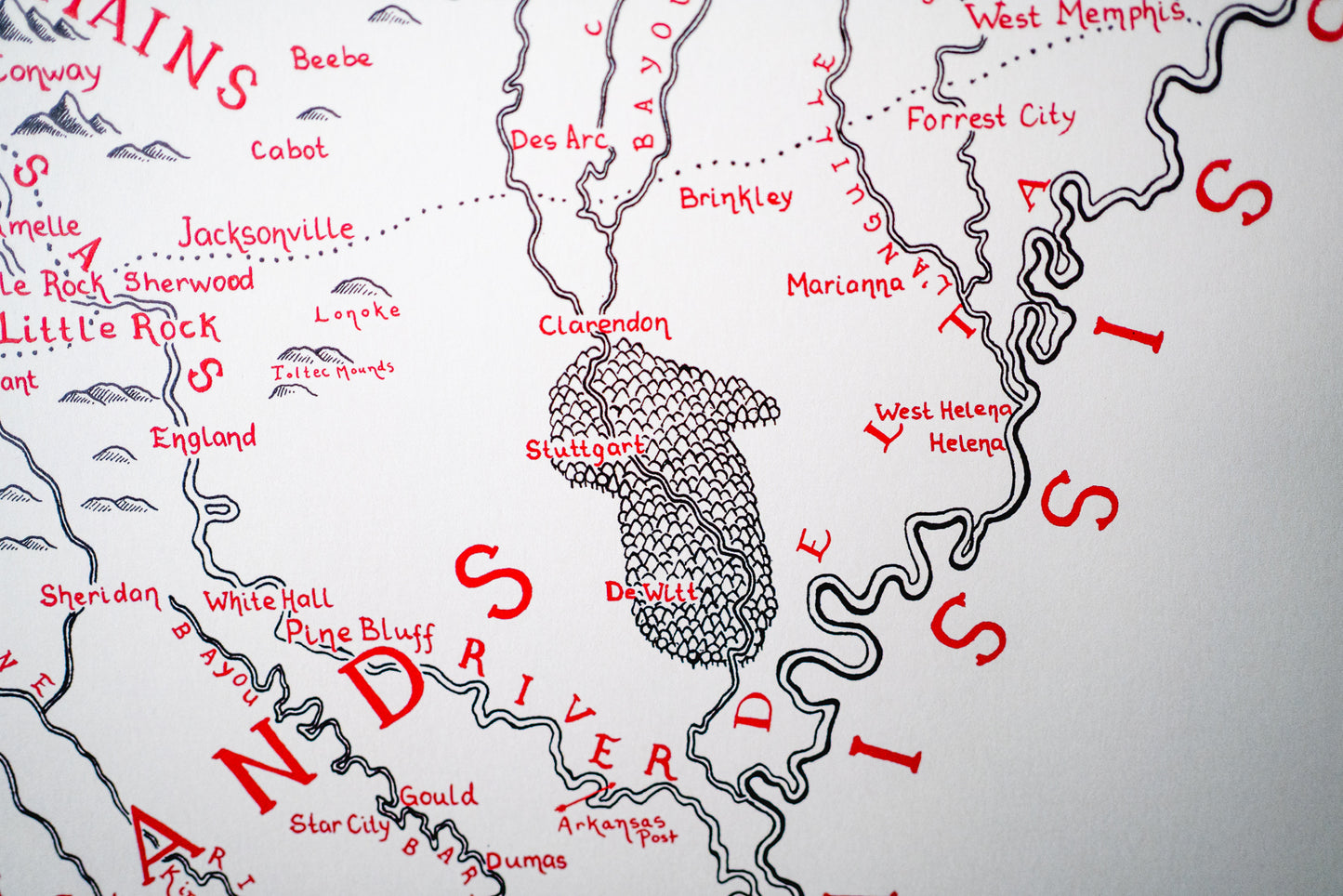 Arkansas Map