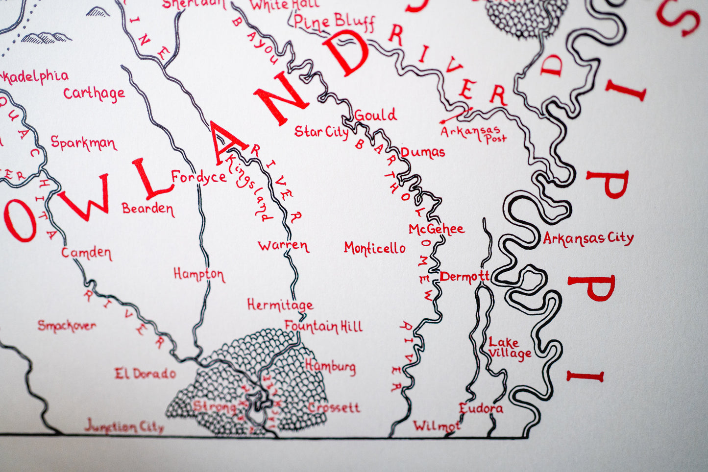 Arkansas Map