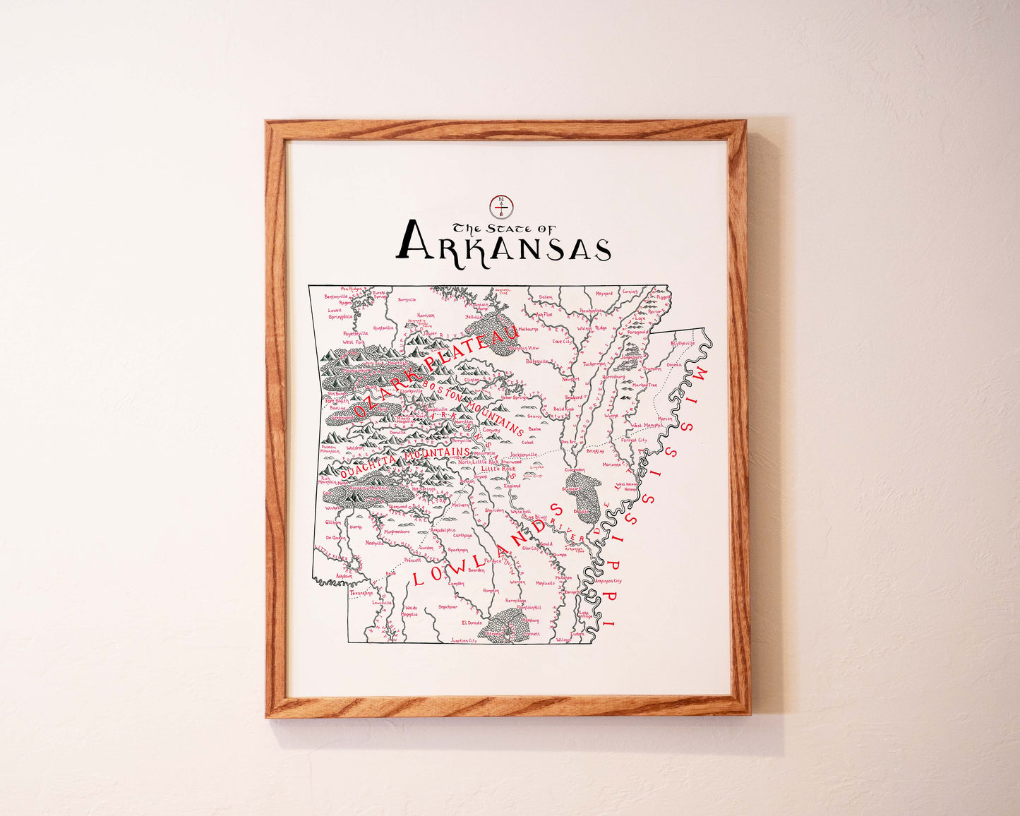 Arkansas Map