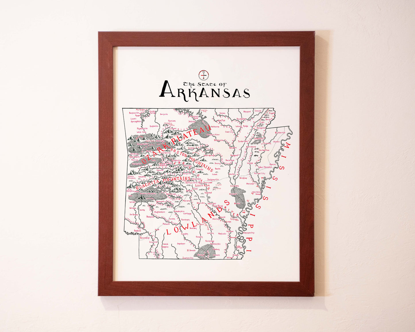 Arkansas Map