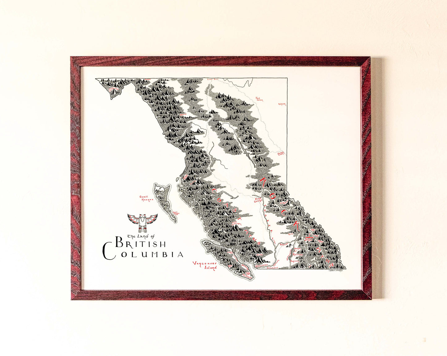 British Columbia Map