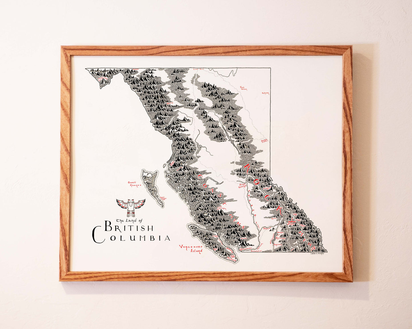 British Columbia Map