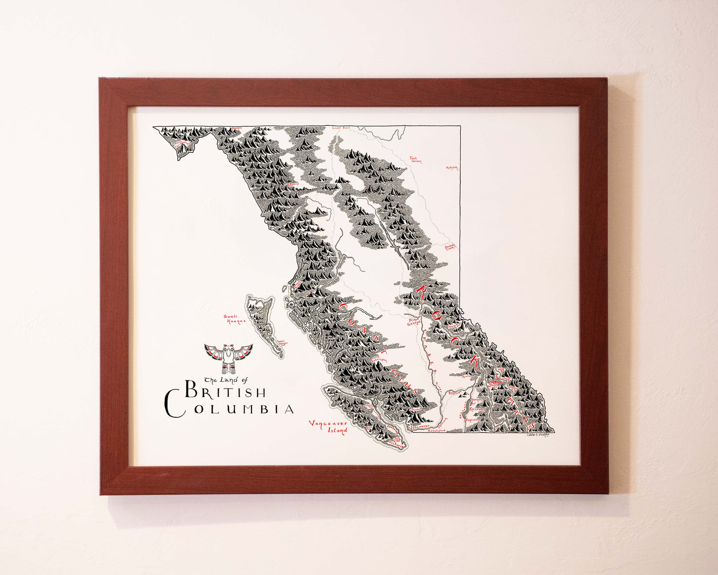 British Columbia Map