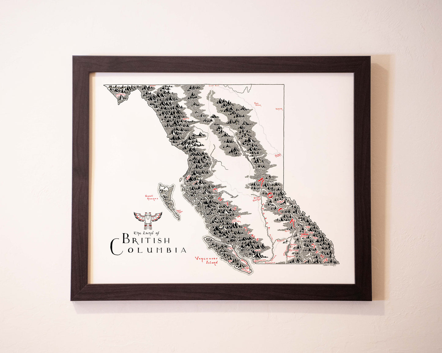 British Columbia Map