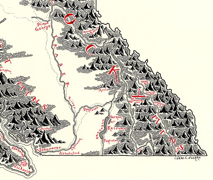 British Columbia Map