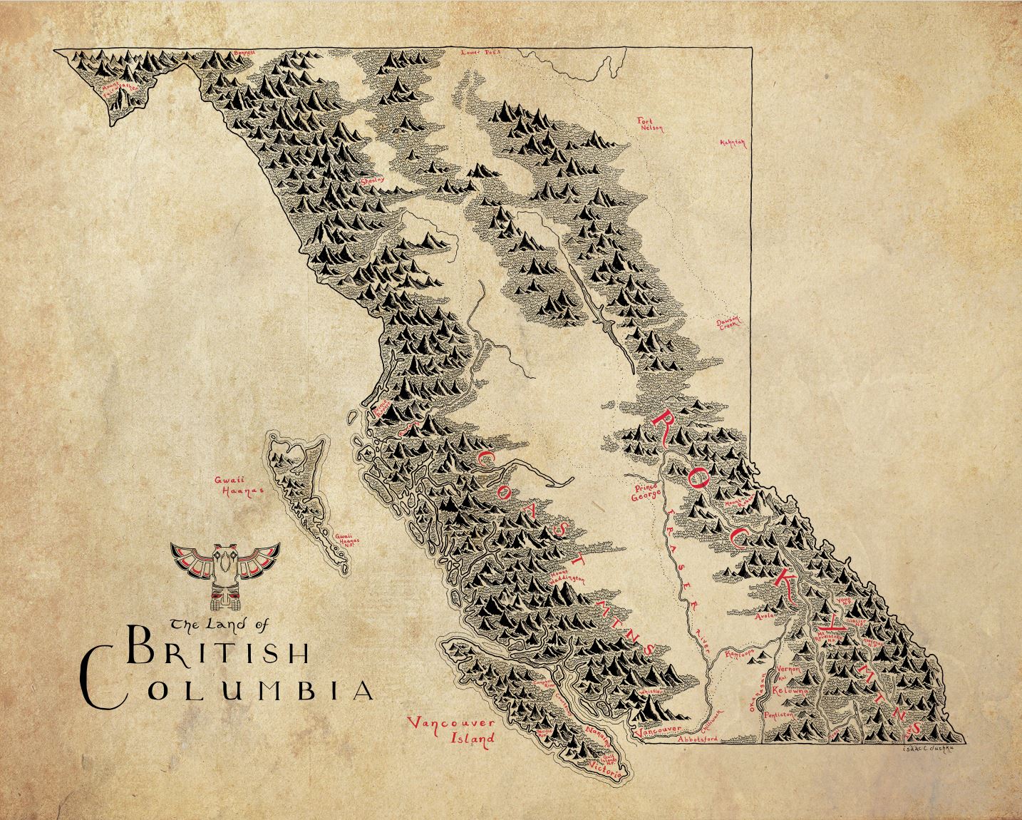 British Columbia Map