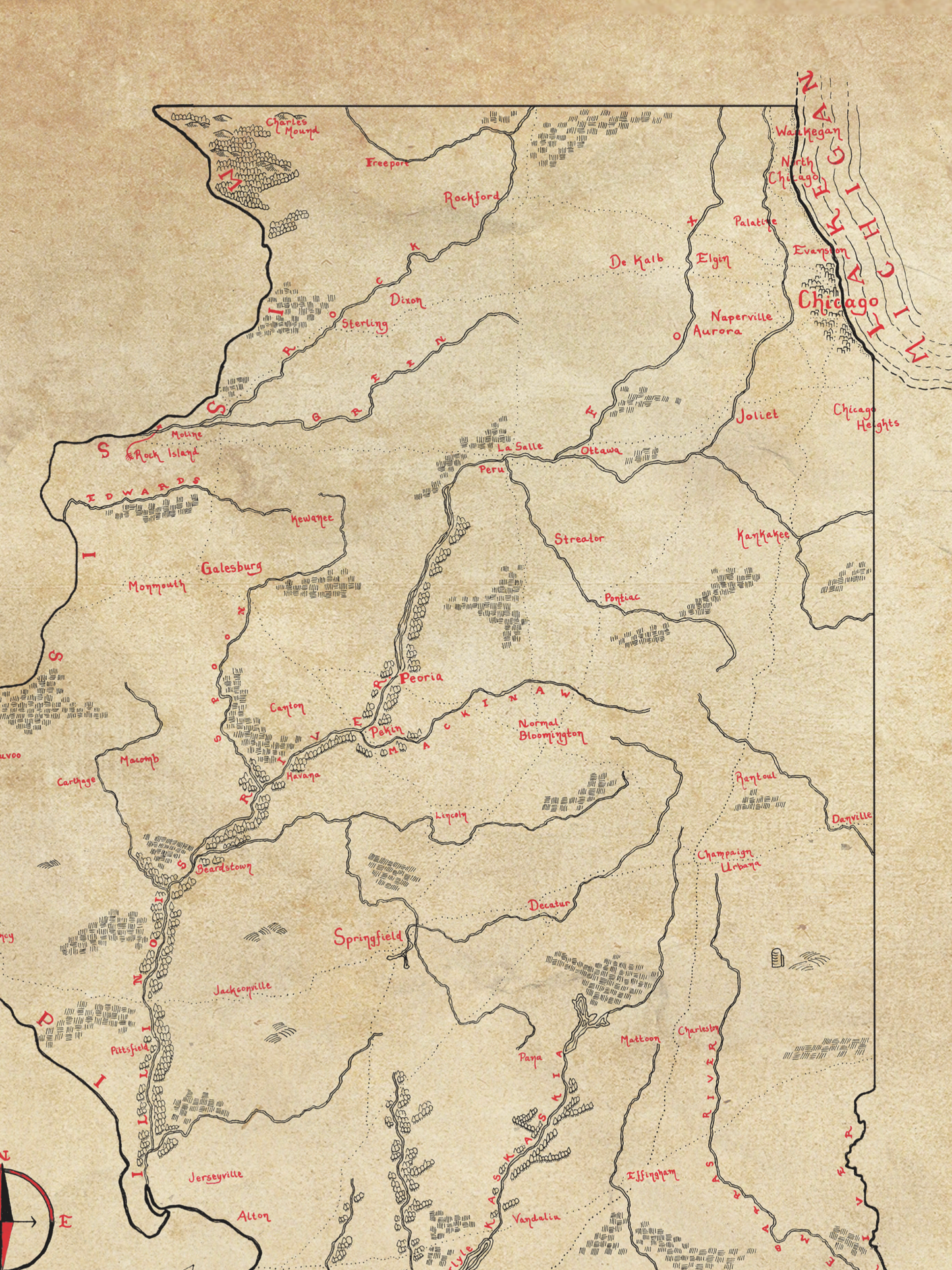 Illinois Map