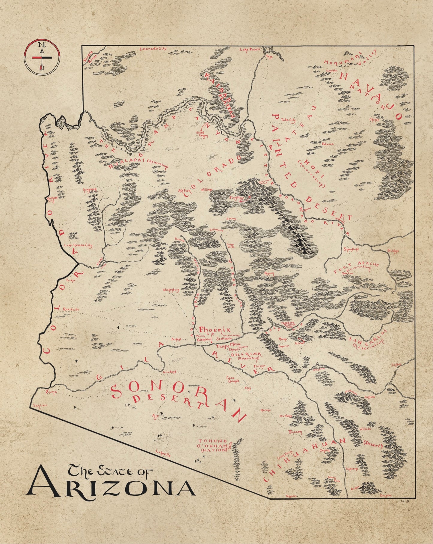 Arizona Map