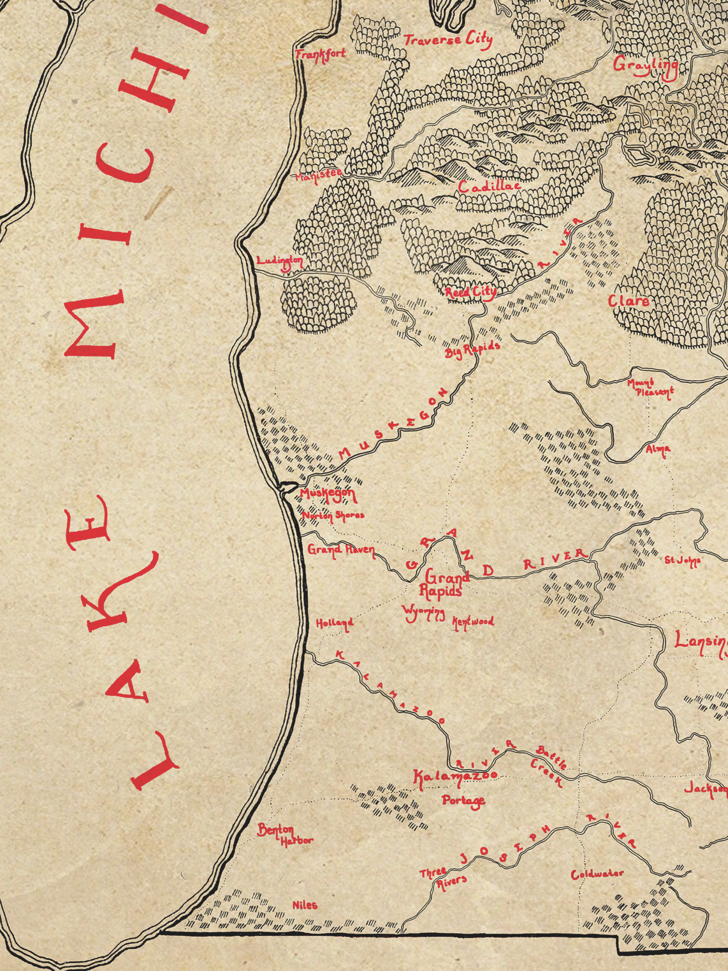 Michigan Map