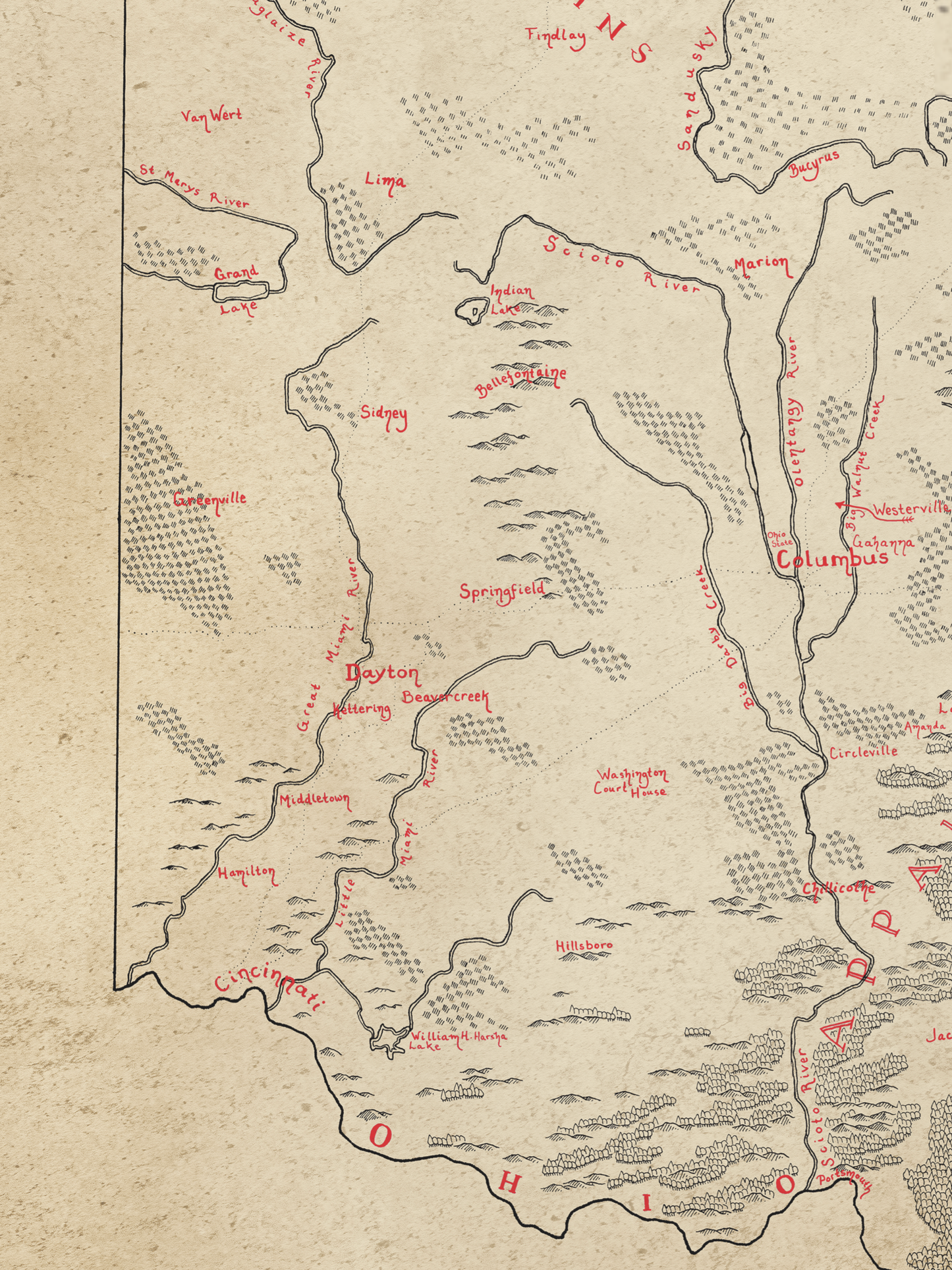 Ohio Map