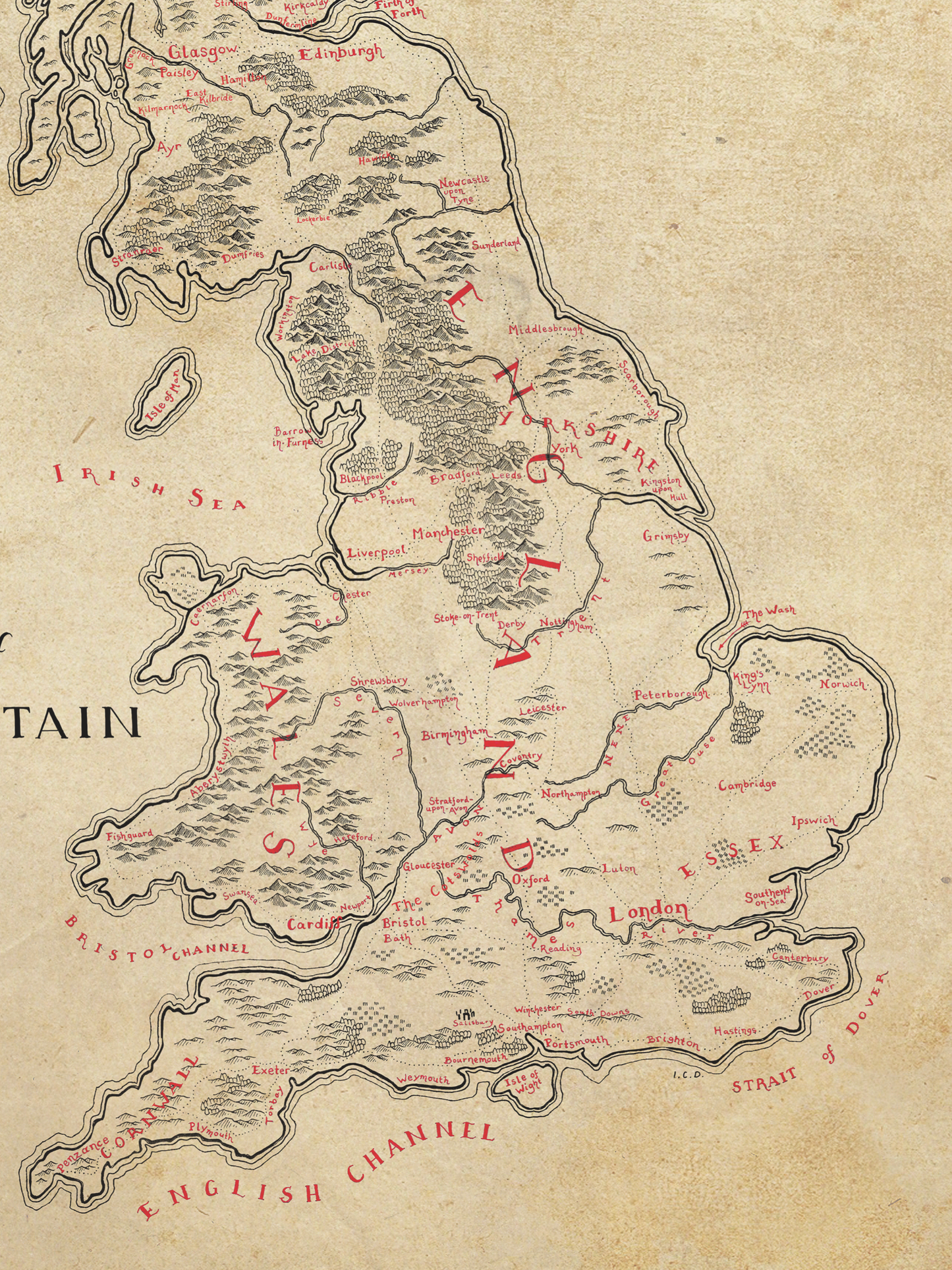 Great Britain Map
