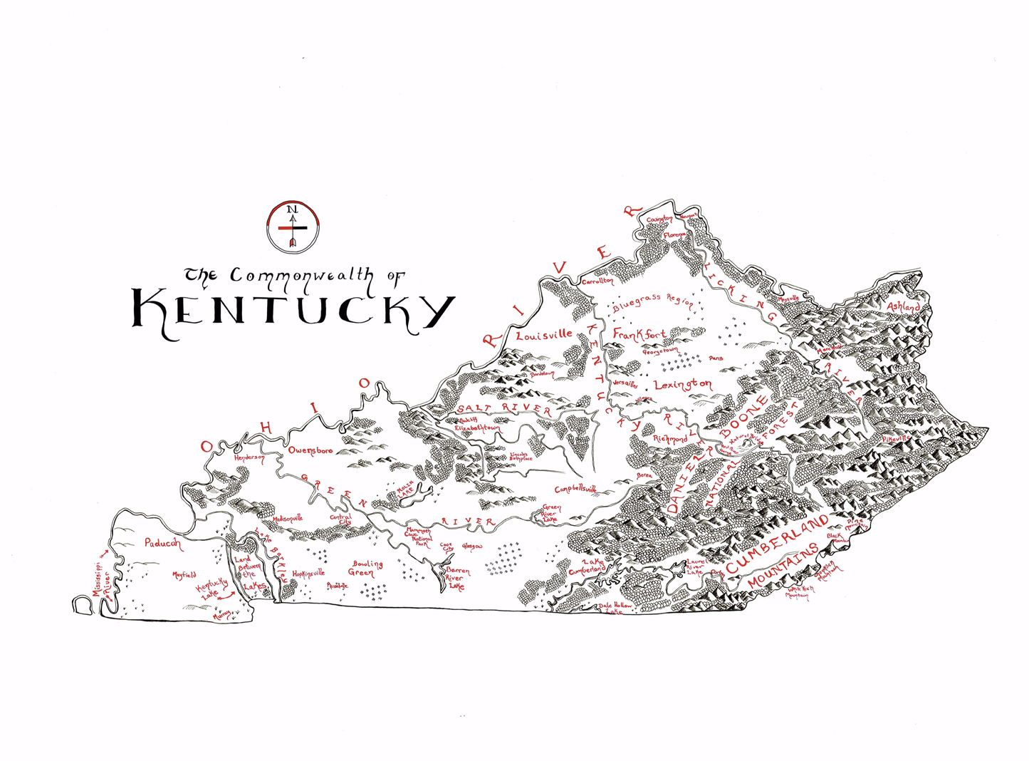 Kentucky Map