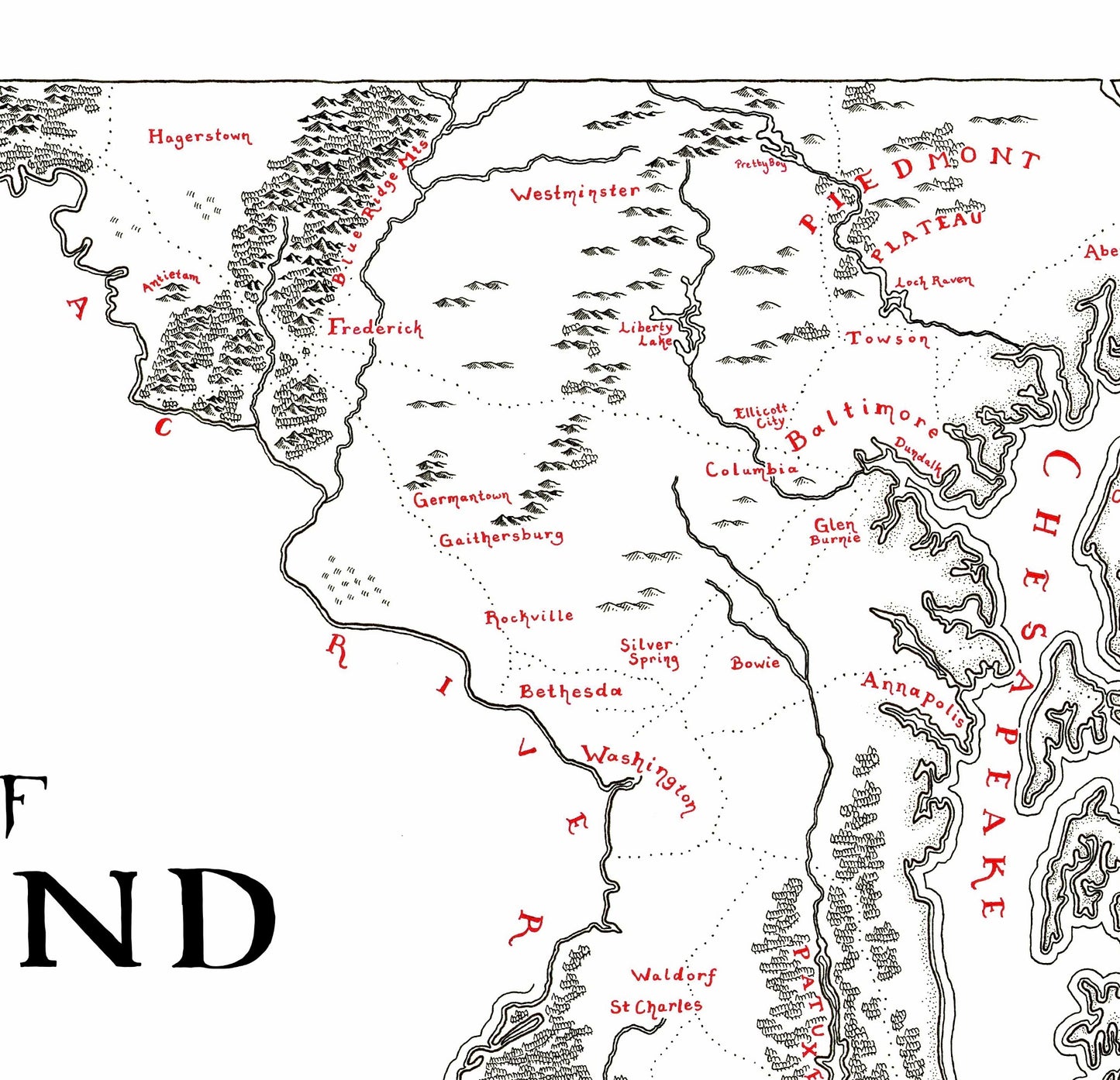Maryland Map