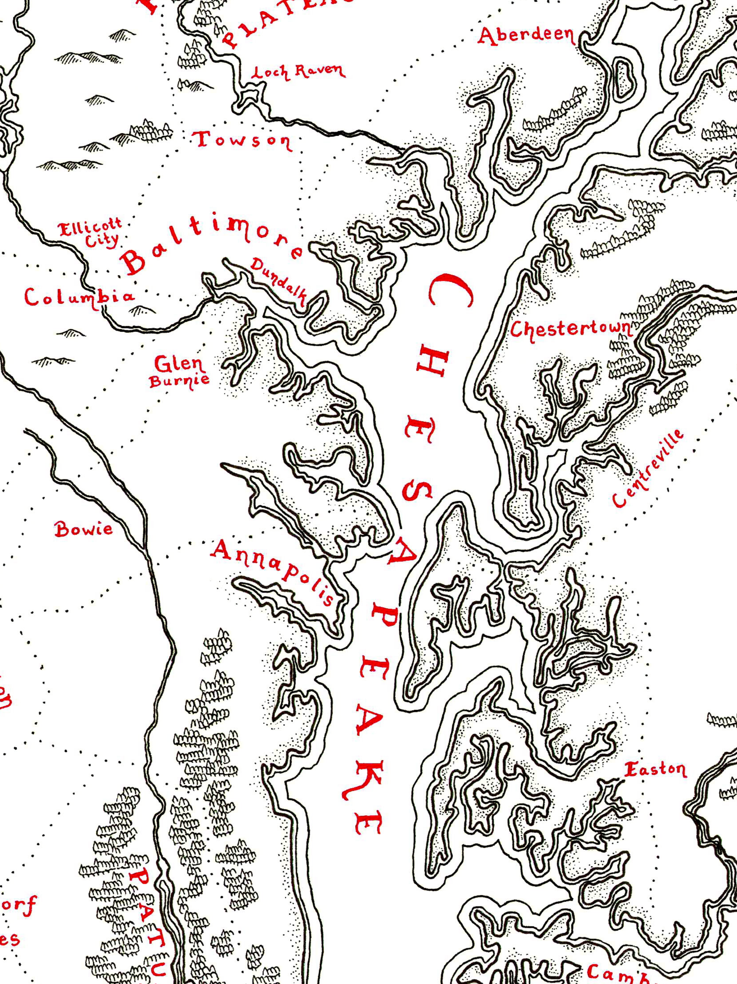 Maryland Map