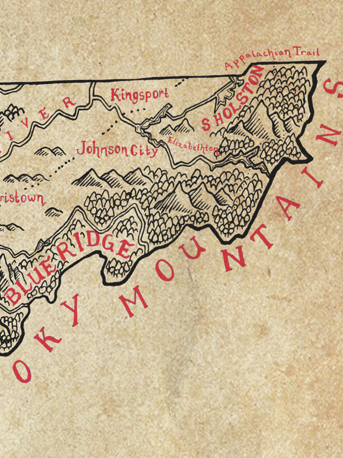 Tennessee Map