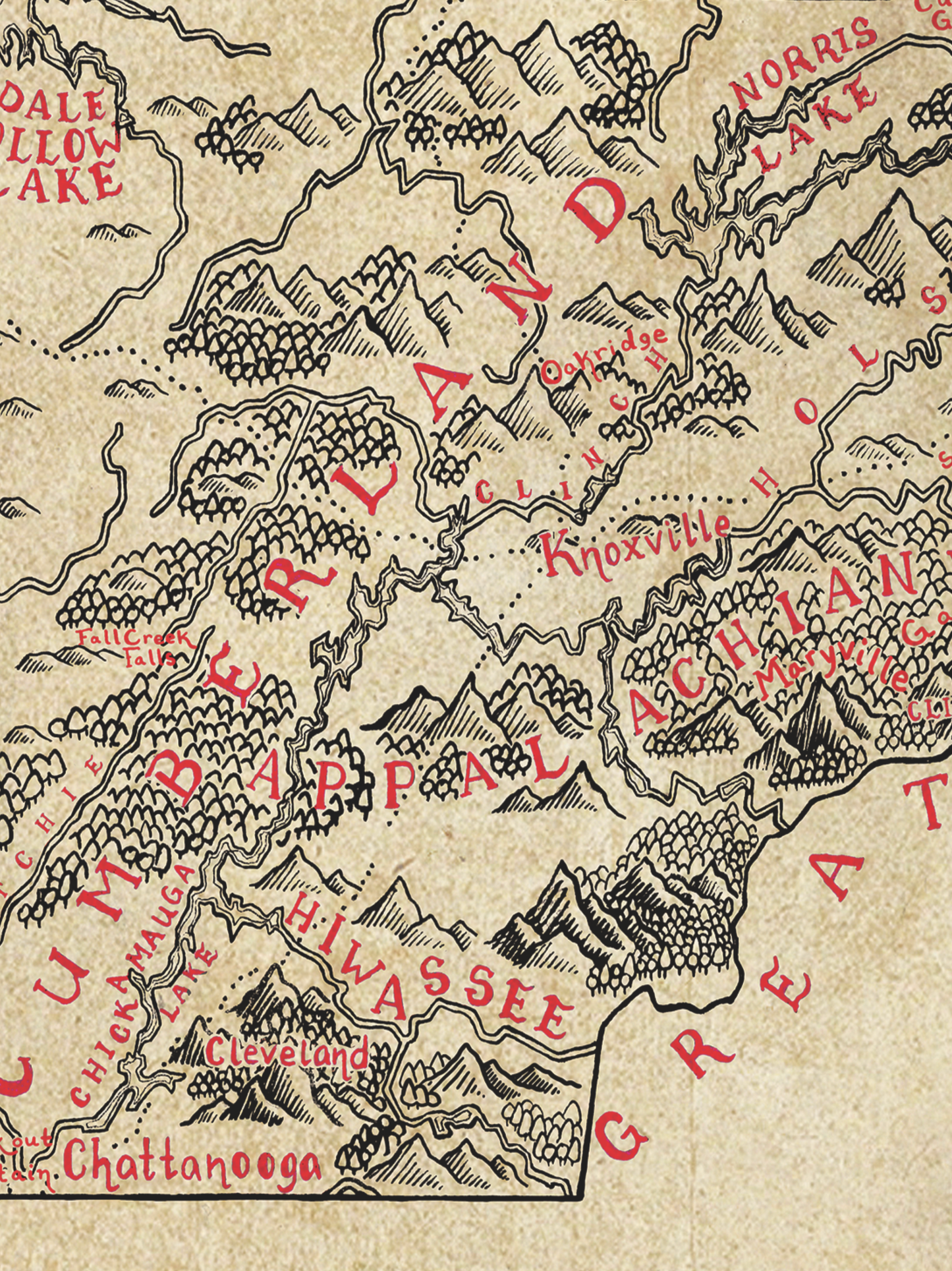 Tennessee Map