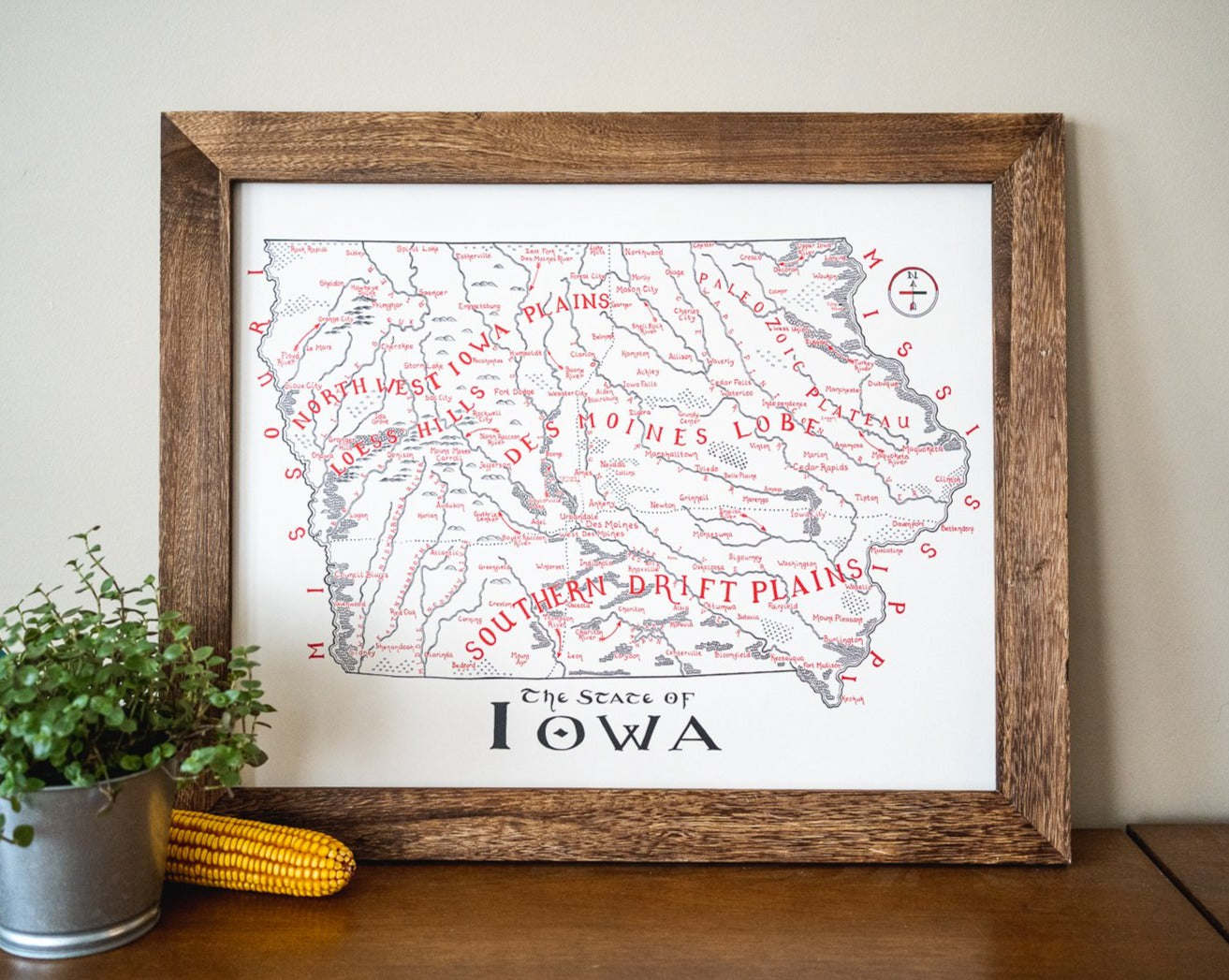 Iowa Map