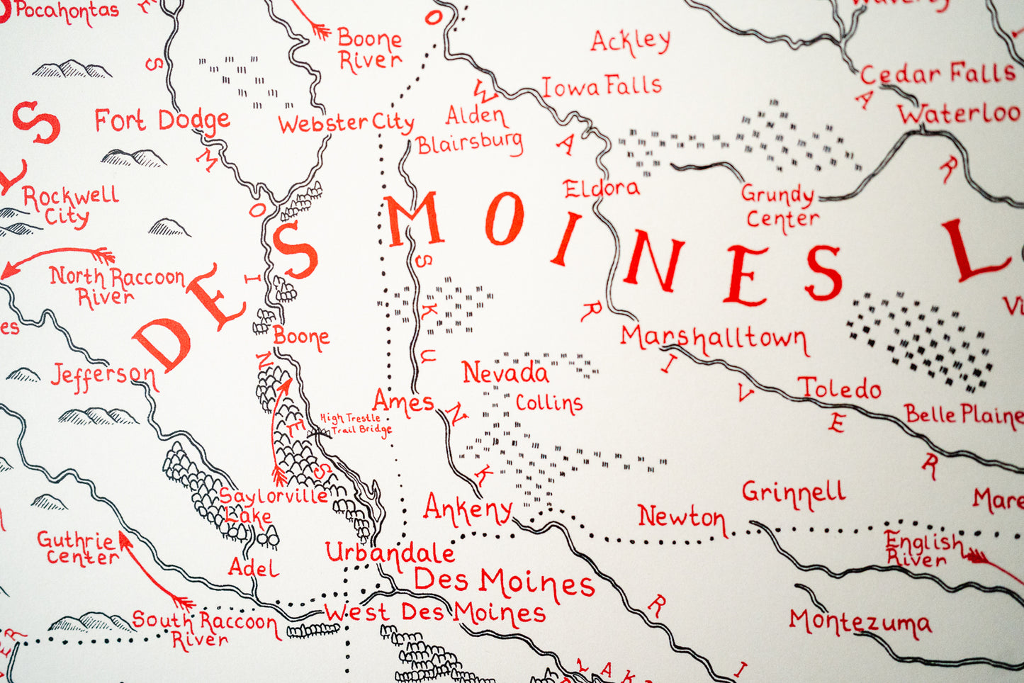 Iowa Map