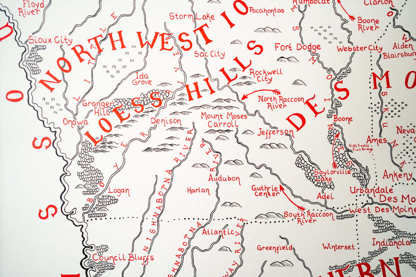 Iowa Map