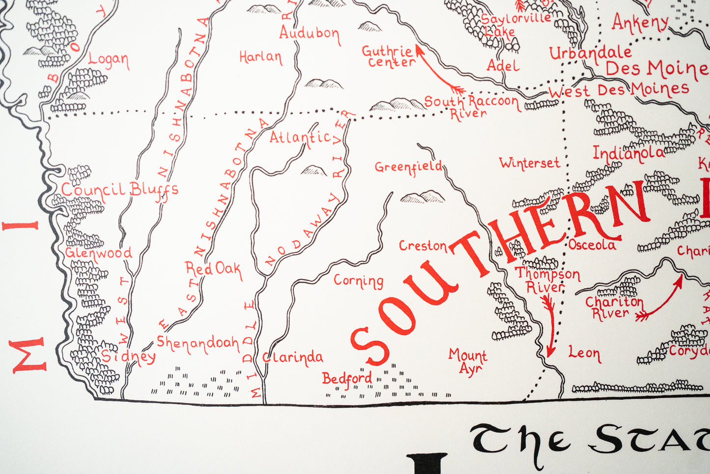 Iowa Map