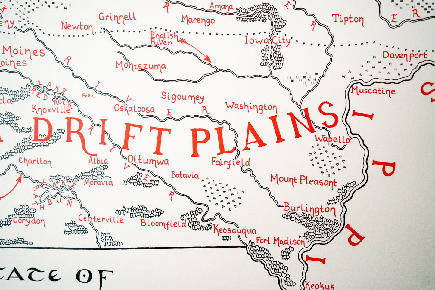 Iowa Map