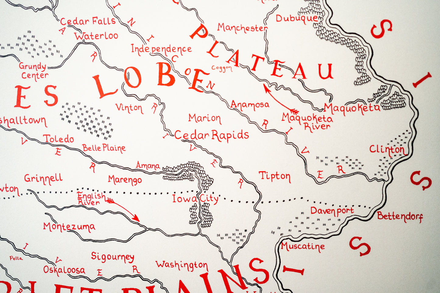 Iowa Map