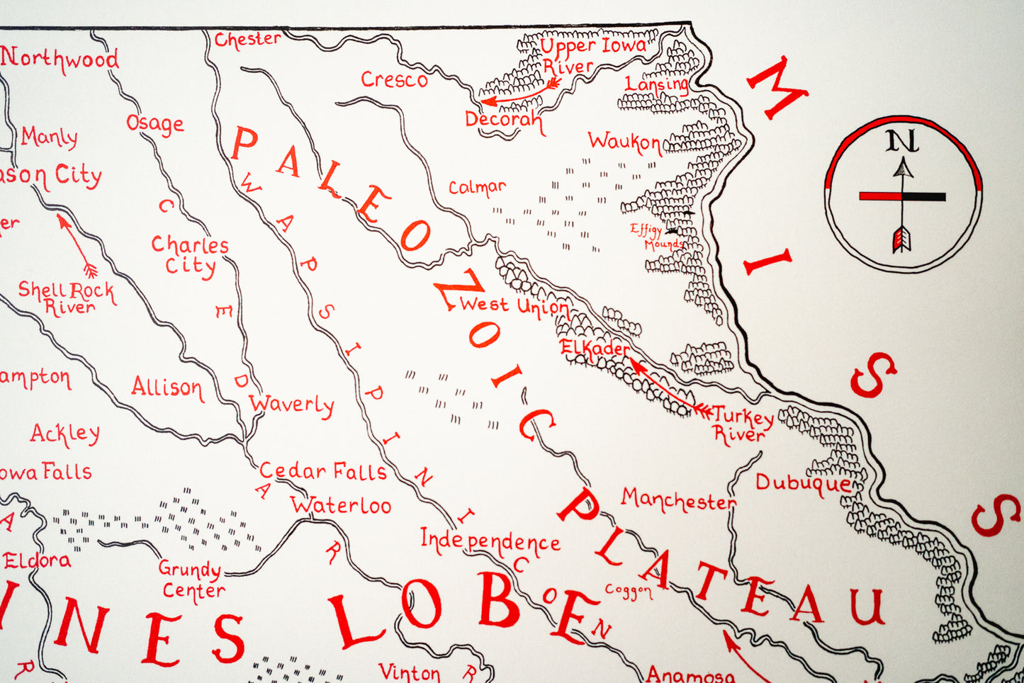 Iowa Map