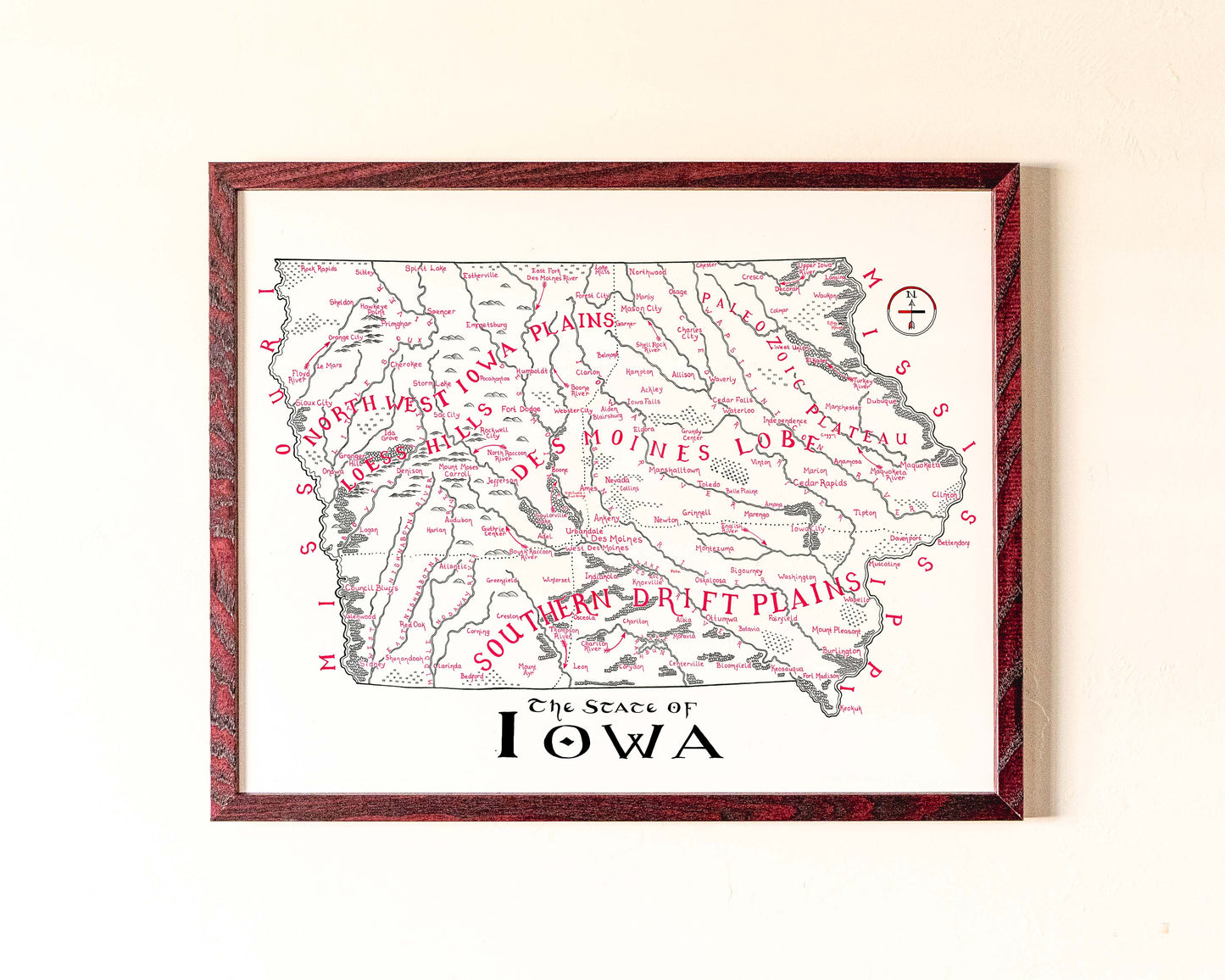 Iowa Map