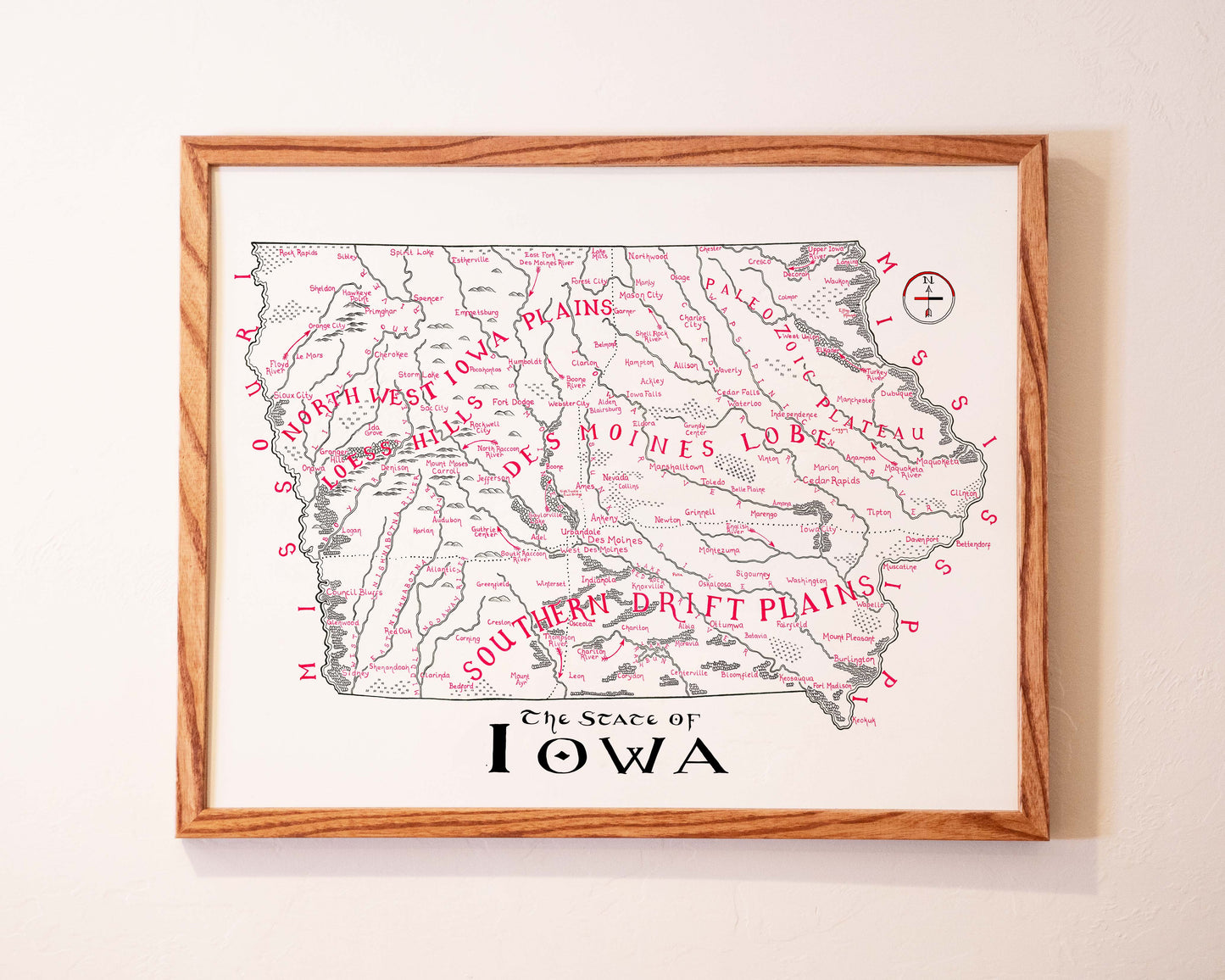 Iowa Map