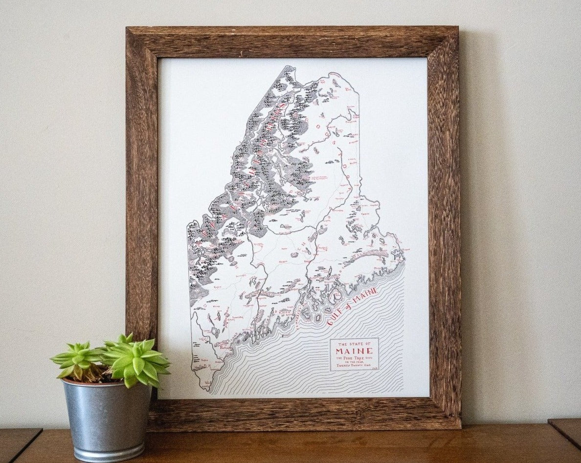 Maine Map