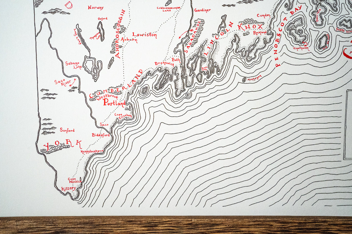 Maine Map
