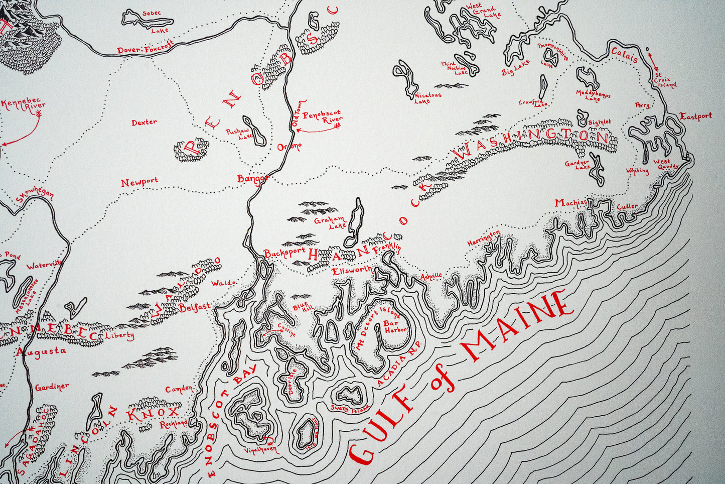 Maine Map