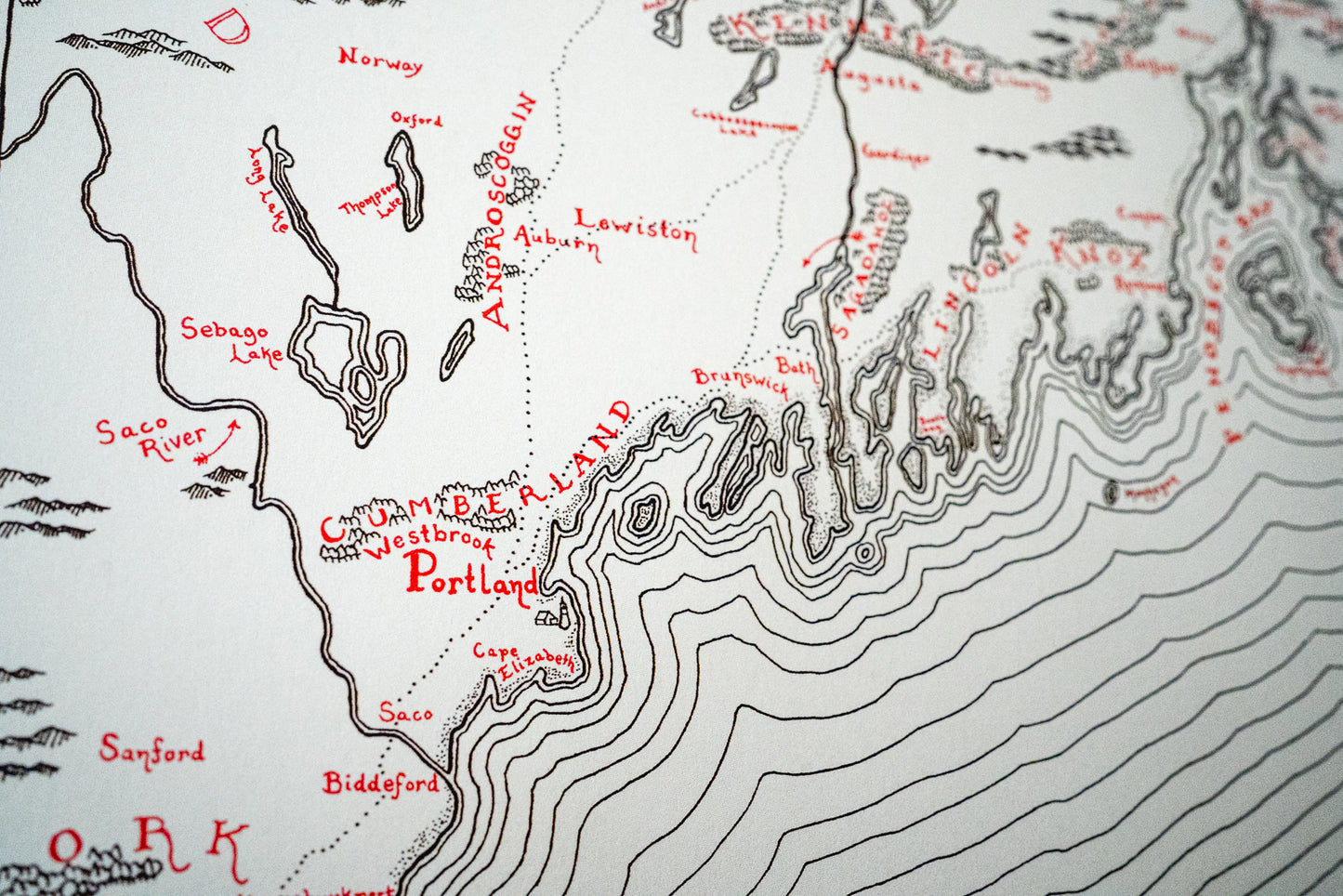 Maine Map