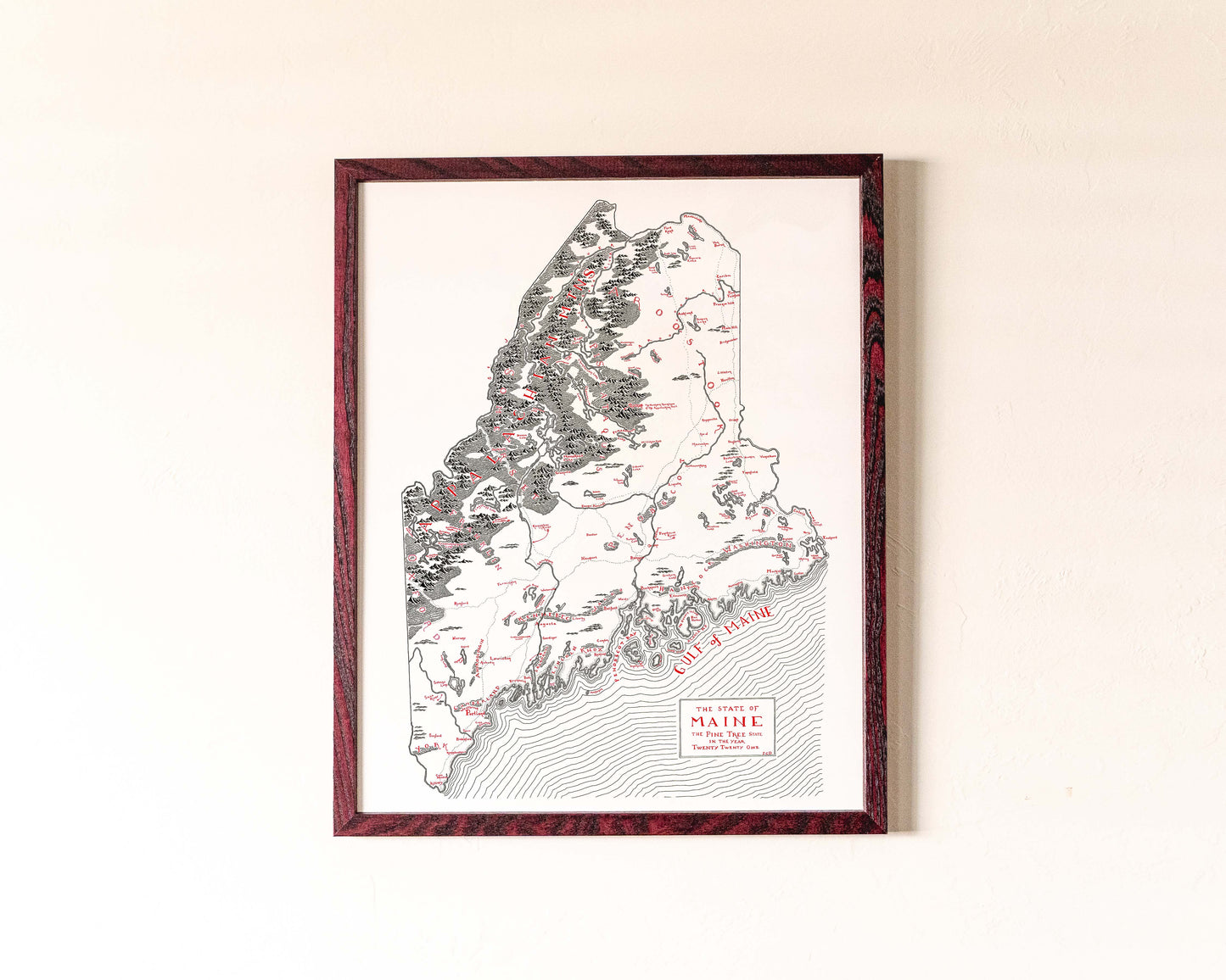 Maine Map