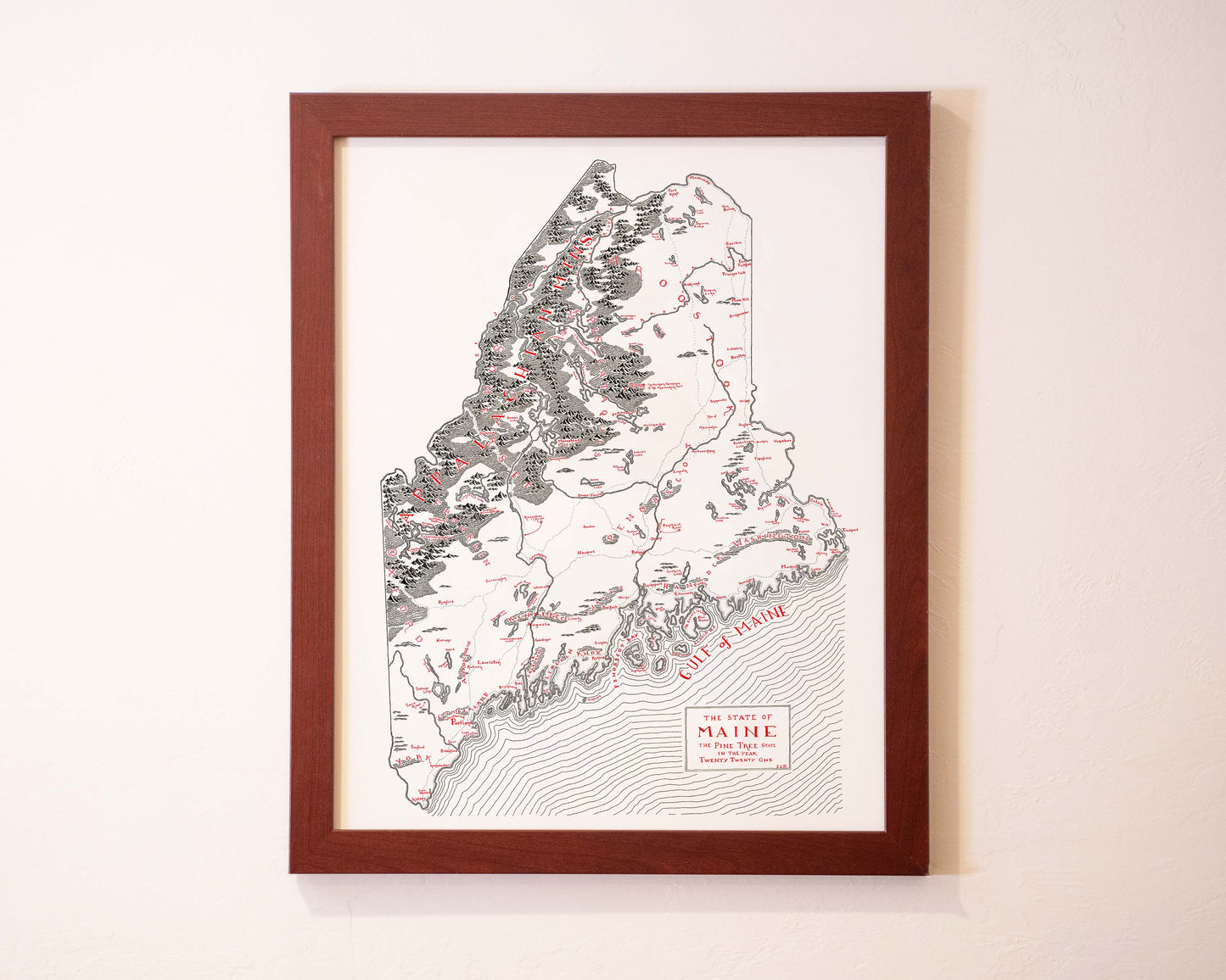 Maine Map