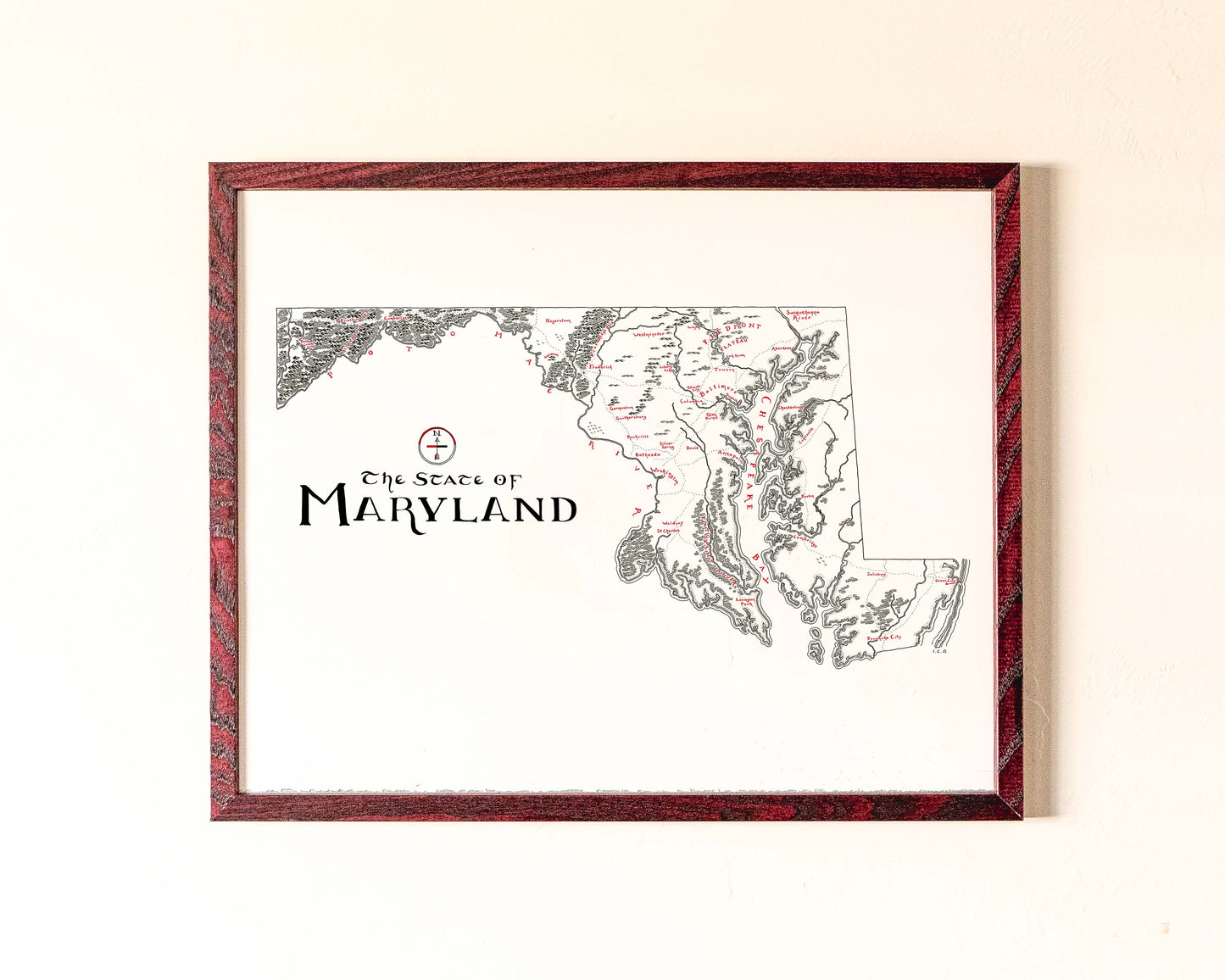 Maryland Map