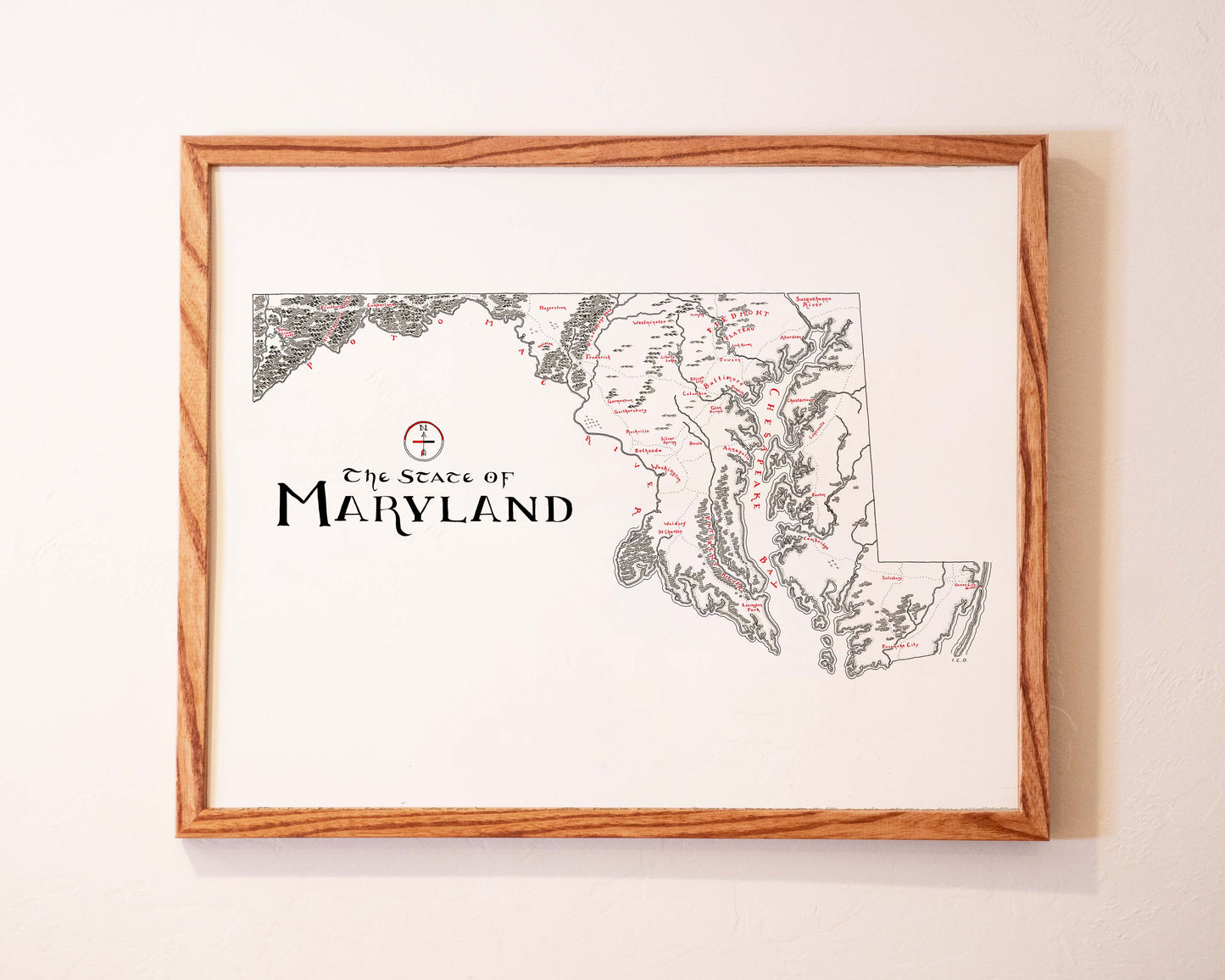 Maryland Map