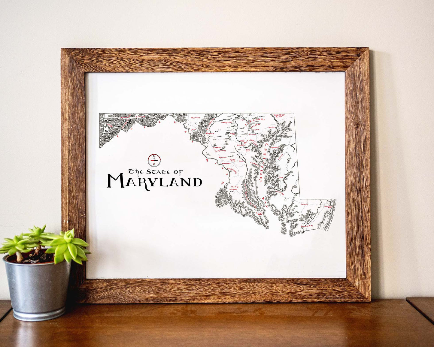 Maryland Map