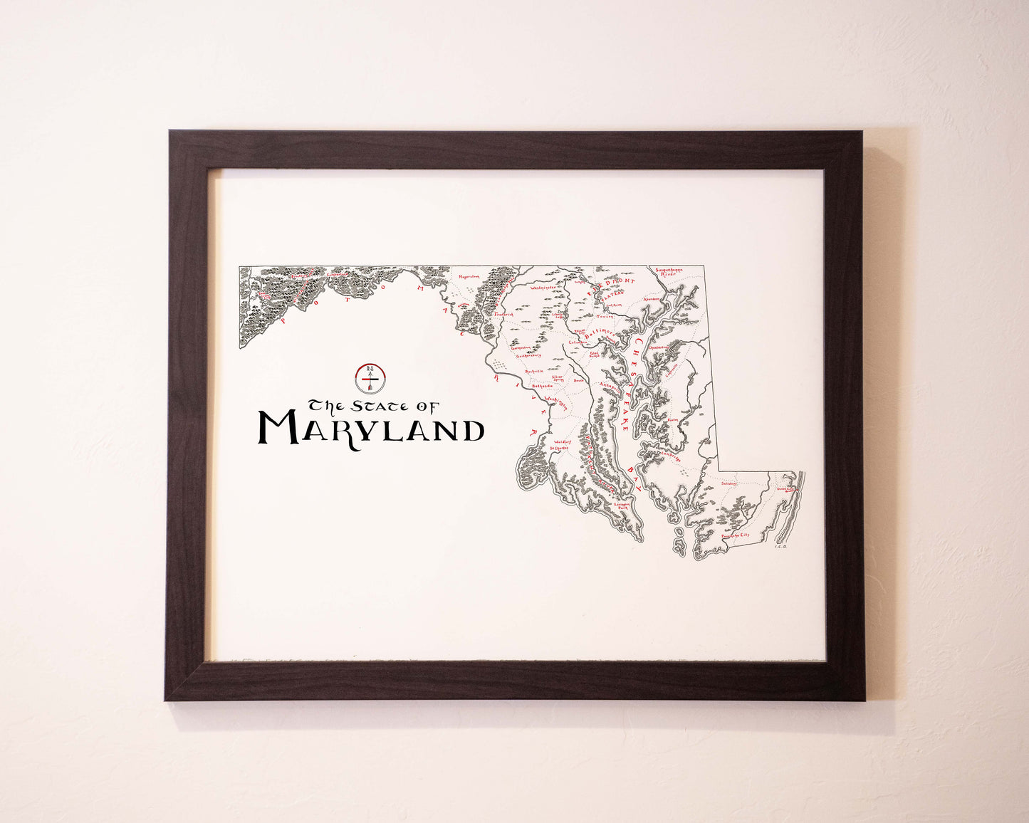 Maryland Map