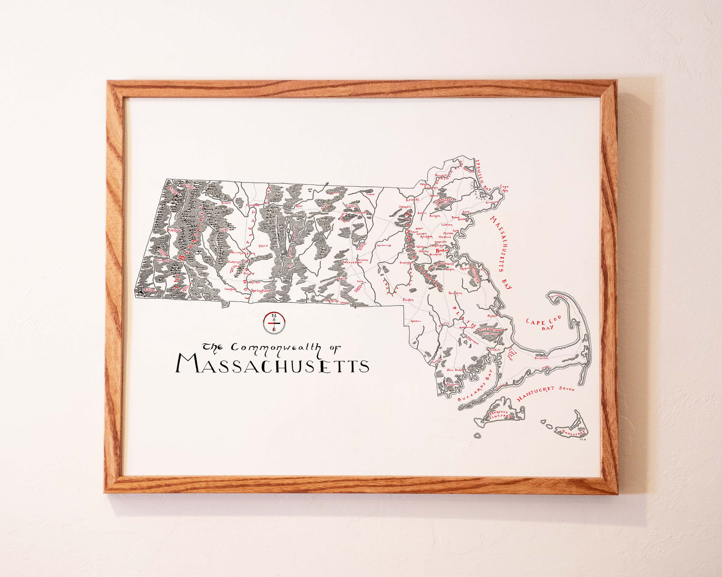 Massachusetts Map