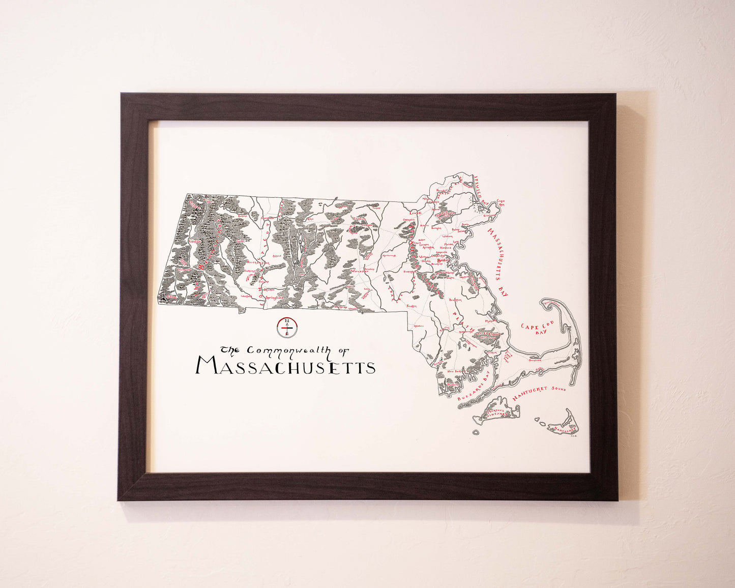 Massachusetts Map