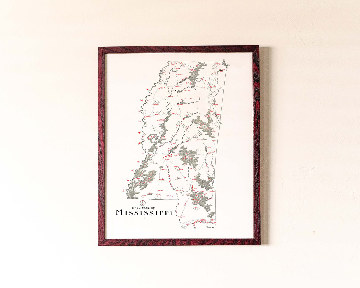 Mississippi Map