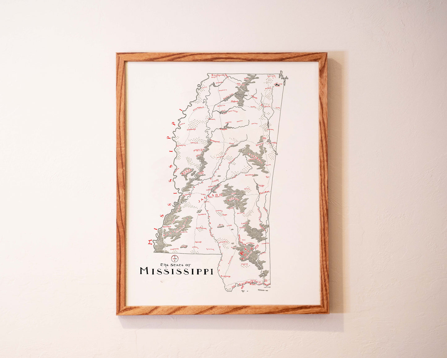 Mississippi Map