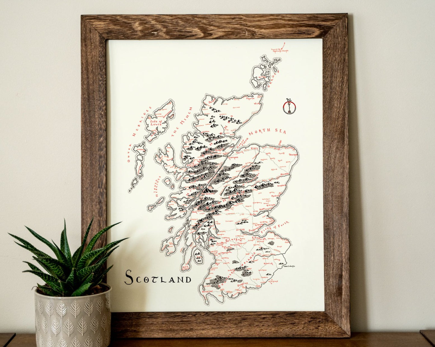 Scotland Map