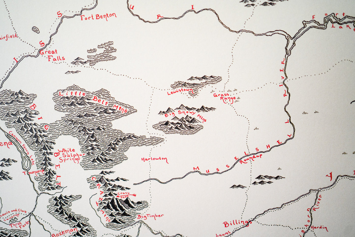 Montana Map