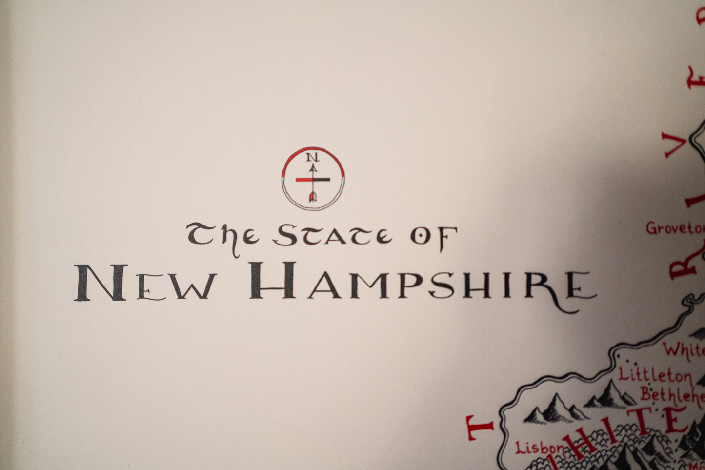 New Hampshire Map